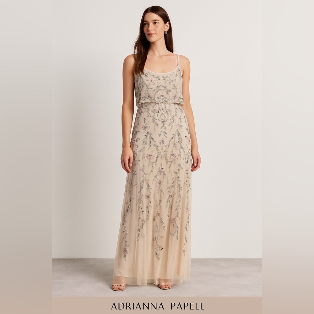 Adrianna Papell Beaded Gown
Size 14 US • Excellent condition
